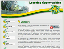 Tablet Screenshot of learningopps.org